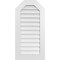 Ekena Millwork Octagonal Top Surface Mount PVC Gable Vent w/ 3-1/2"W x 1"P Standard Frame, 20"W x 40"H GVPOT20X4001SN - alternate 1